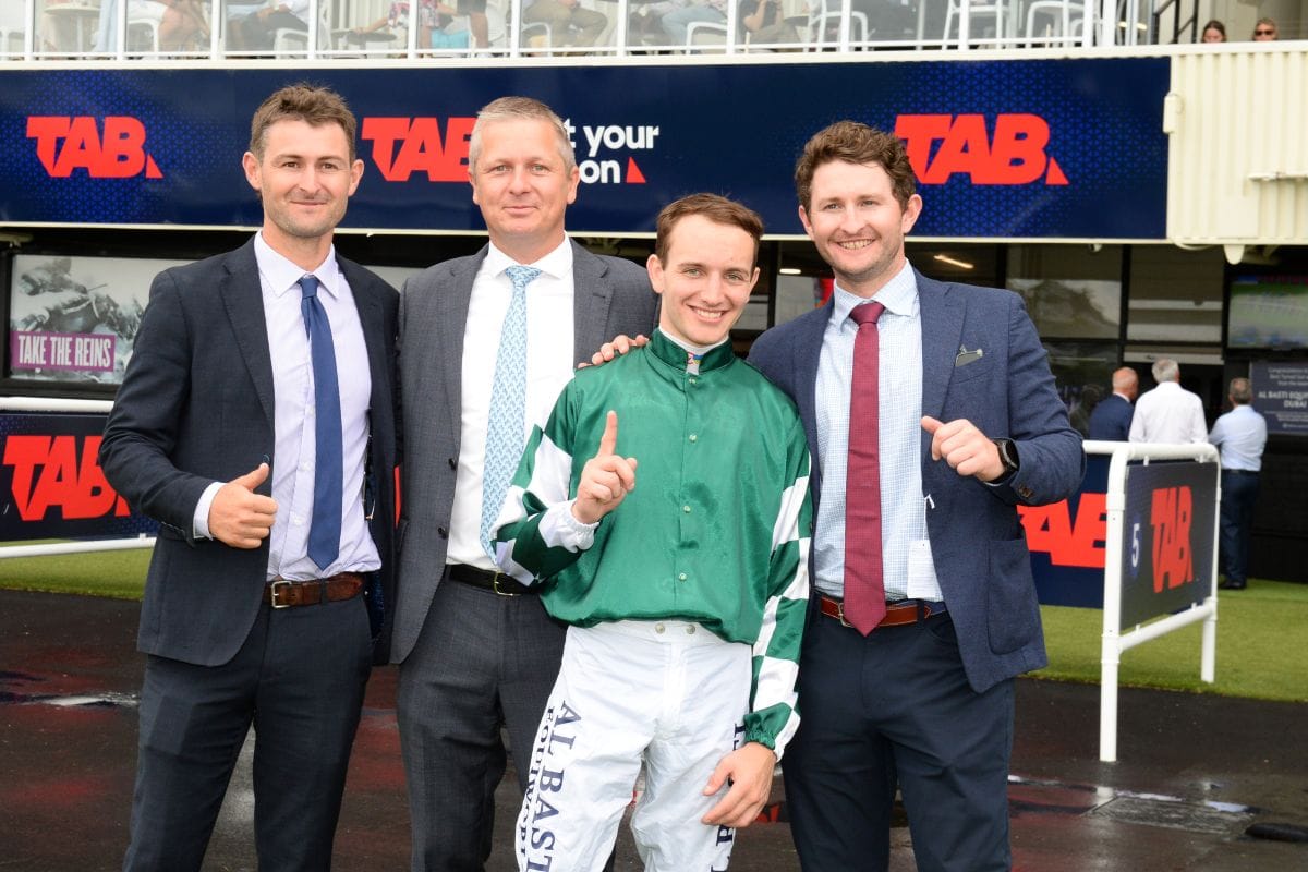 King enjoys red-letter day at Ellerslie