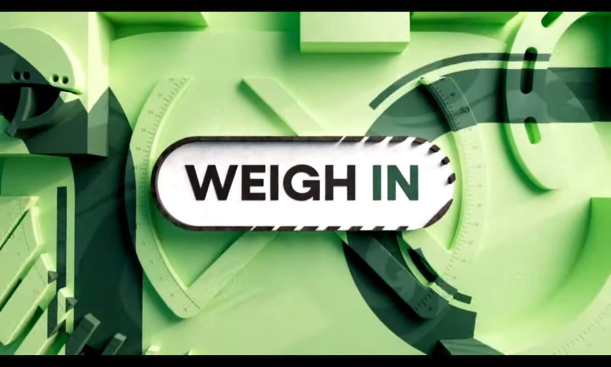 Weigh In, December 28