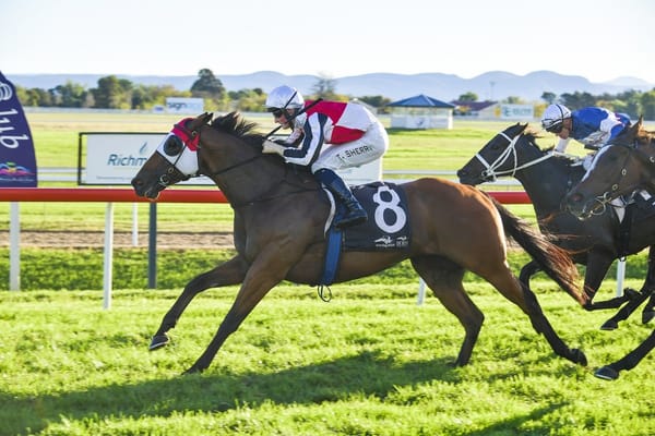 Sherry in right Lane for Cup double